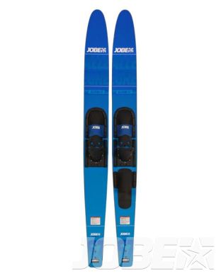 Allegre Combo Skis Blue JOBE, Allegre Combo Waterskis Blue JOBE, 203318001, JOBE 203318001, water skis, water skis Jobe, Водные лыжи, Водные лыжи Jobe, Водные лыжи для новичков, лыжи для среднего уровня, лыжи для среднего уровня катания, лыжи комбо, лыжный слалом, начальный уровень