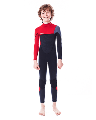 Boston Fullsuit 3/2mm Red JOBE, 303517352, Wetsuit, dry wetsuit, wetsuit dry, wetsuit neoprene, kid&rsquo;s wetsuit, youth wetsuit, kid&rsquo;s neoprene wetsuit, child wetsuit long, wetsuit Jobe