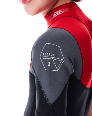 Boston Shorty 2mm Red JOBE, 303617352, Wetsuit, dry wetsuit, wetsuit dry, wetsuit neoprene, kid&rsquo;s wetsuit, youth wetsuit, kid&rsquo;s neoprene wetsuit, child wetsuit short, wetsuit Jobe