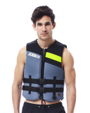 Neoprene Vest Men Lime JOBE, 244917106, JOBE 244917106, Men's safety vest, Waistcoat, Life jacket, Water vest , Water vest for men, Water vest for man