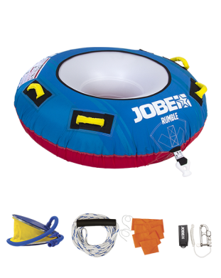 Rumble Towable Package 1P JOBE — Надувной буксируемый водный аттракцион для одного человека комплект
