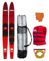 Allegre 59″ Combo Skis Red Package JOBE — Воднолыжный комплект
