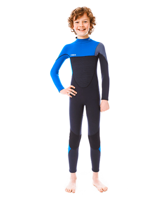 Boston 3/2mm Blue Wetsuit Youth JOBE &mdash; Гидрокостюм детский длинный