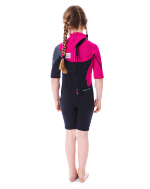 Boston Shorty 2mm Pink JOBE, 303617353, Wetsuit, dry wetsuit, wetsuit dry, wetsuit neoprene, kid&rsquo;s wetsuit, youth wetsuit, kid&rsquo;s neoprene wetsuit, child wetsuit short, wetsuit Jobe