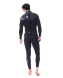 Perth 3/2mm Grey Wetsuit Men Гидрокостюм мужской длинный, M, 8718181217040