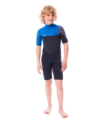 Boston Shorty 2mm Blue Wetsuit Youth JOBE &mdash; Гидрокостюм короткий детский