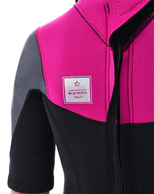 Boston Shorty 2mm Pink JOBE, 303617353, Wetsuit, dry wetsuit, wetsuit dry, wetsuit neoprene, kid’s wetsuit, youth wetsuit, kid’s neoprene wetsuit, child wetsuit short, wetsuit Jobe