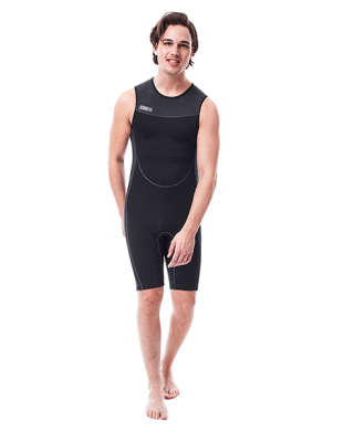 Perth Shorty 1.5mm Wetsuit Men JOBE — Гидрокостюм мужской короткий без рукавов