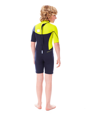 Boston Shorty 2mm Yellow JOBE, 303617354, Wetsuit, dry wetsuit, wetsuit dry, wetsuit neoprene, kid&rsquo;s wetsuit, youth wetsuit, kid&rsquo;s neoprene wetsuit, child wetsuit short, wetsuit Jobe