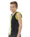 Reversible Comp Vest Zipper Teal Blue|Silver Grey Youth JOBE, 14, 8718181259941