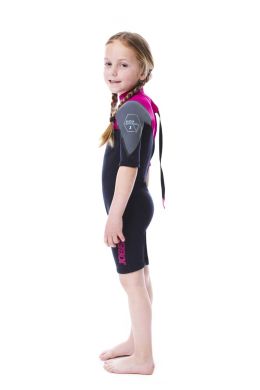 Boston Shorty 2mm Pink JOBE, 303617353, Wetsuit, dry wetsuit, wetsuit dry, wetsuit neoprene, kid&rsquo;s wetsuit, youth wetsuit, kid&rsquo;s neoprene wetsuit, child wetsuit short, wetsuit Jobe