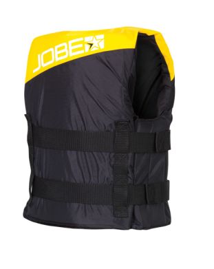 Progress Nylon Vest Youth Yellow JOBE, 244813010, JOBE 244813010, youth safety vest, kid's safety vest, Waistcoat, Life jacket, Water vest, vest for kids