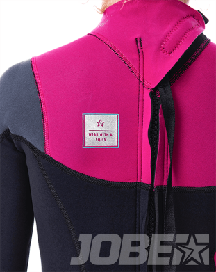 Boston Fullsuit 3/2mm Pink JOBE, 303517353, Wetsuit, dry wetsuit, wetsuit dry, wetsuit neoprene, kid&rsquo;s wetsuit, youth wetsuit, kid&rsquo;s neoprene wetsuit, child wetsuit long, wetsuit Jobe
