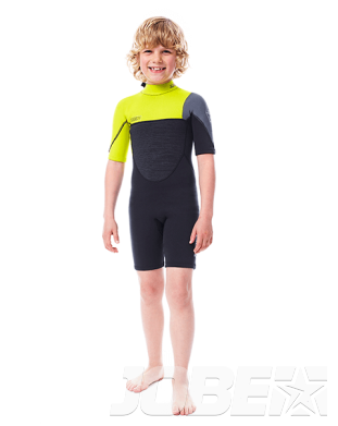 Boston Shorty 2mm Yellow Wetsuit Youth JOBE — Гидрокостюм короткий детский