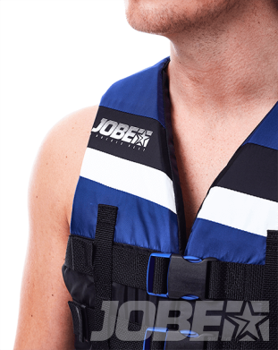 4 Buckle Vest Blue JOBE, 244817571, JOBE 244817571, Men's safety vest, women's safety vest, Waistcoat, Life jacket, Water vest, safety vest, unisex safety vest, Watervest unisex