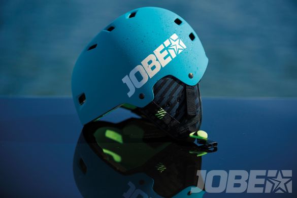 Base Helmet Teal Blue JOBE, 370017002, JOBE 370017002, Шлем для водных видов спорта, шлем для гидроцикла, шлем для гидры, шлем для вейка, шлем для водного спорта, шлем для вейкборда, шлем, helmet, шлем JOBE, шлем для водных лыж, шлем для рафтинга, защитный шлем