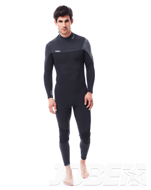 Perth 3/2mm Grey Wetsuit Men JOBE — Гидрокостюм мужской длинный