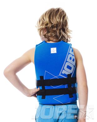 Neoprene Vest Youth Blue JOBE, 244917302, JOBE 244917302, youth safety vest, kid's safety vest, Waistcoat, Life jacket, Water vest, vest for kids