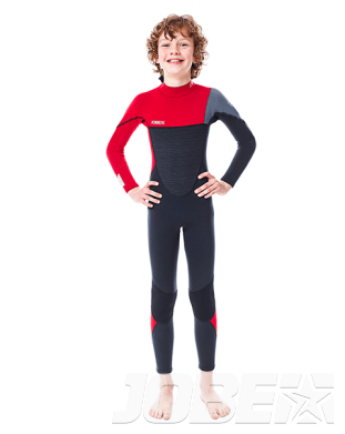 Boston 3/2mm Red Wetsuit Youth JOBE — Гидрокостюм детский длинный