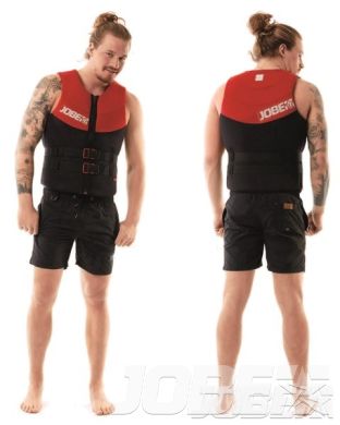 Neoprene Vest Men Red JOBE, Vest Men JOBE, 244918105, JOBE 244918105, Men's safety vest, Waistcoat, Life jacket, Water vest, Water vest for men, Water vest for man