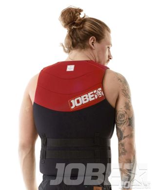 Neoprene Vest Men Red JOBE, Vest Men JOBE, 244918105, JOBE 244918105, Men's safety vest, Waistcoat, Life jacket, Water vest, Water vest for men, Water vest for man