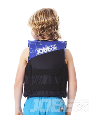 Nylon Vest Youth Blue JOBE, 244817370, JOBE 244817370, youth safety vest, kid's safety vest, Waistcoat, Life jacket, Water vest, vest for kids